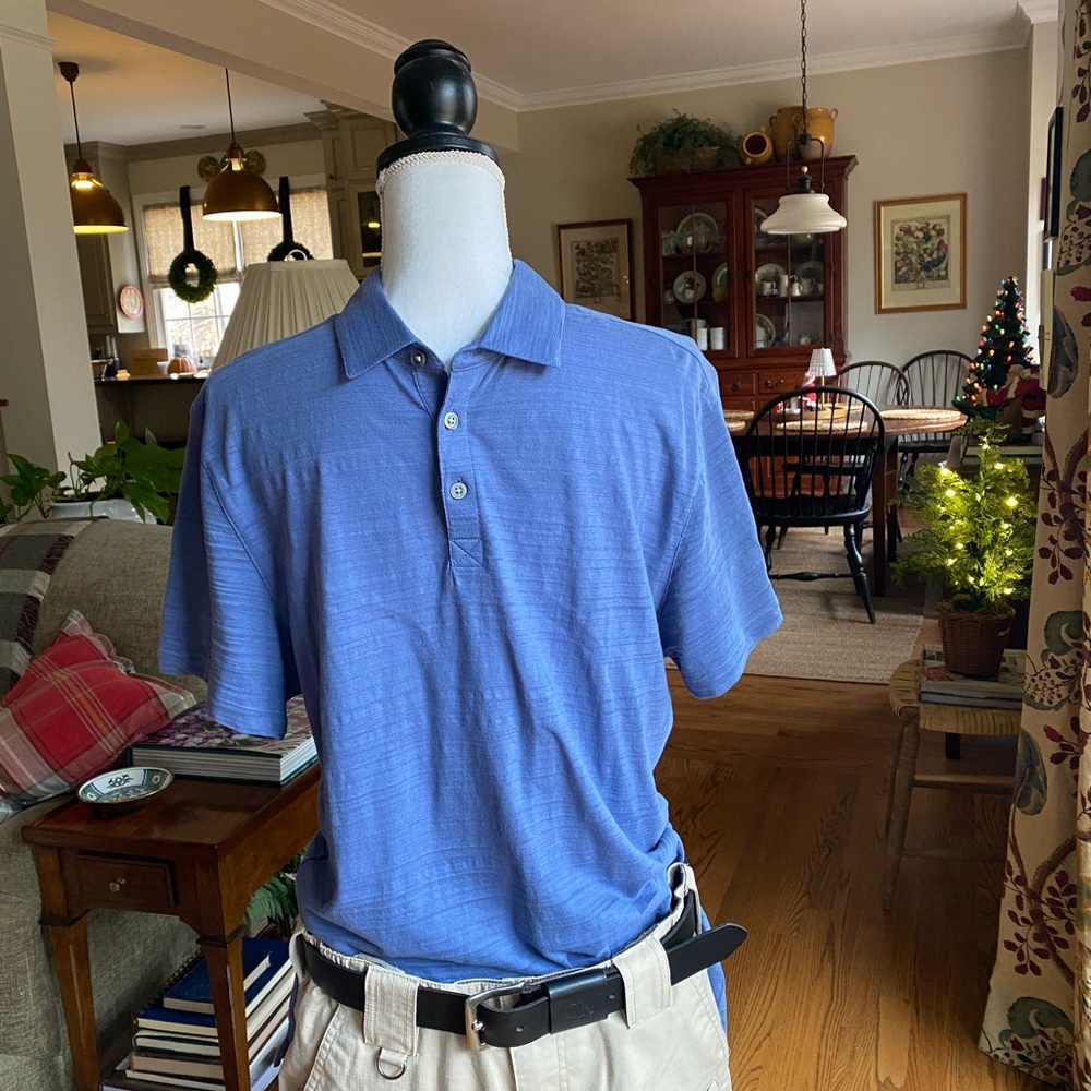 Robert Barakett Classic Blue Polo Shirt
